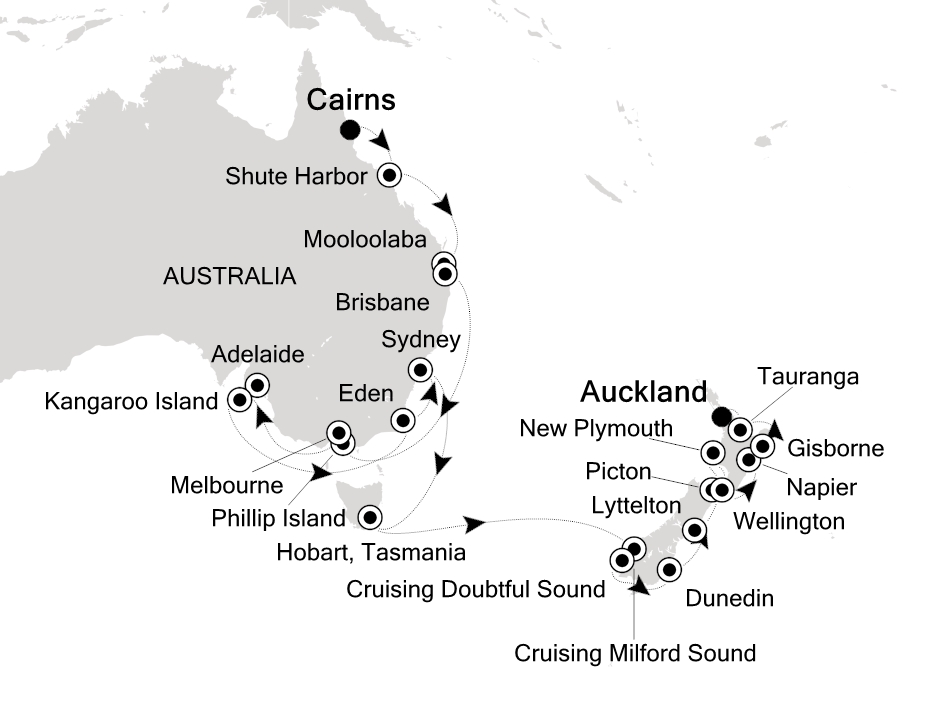 Visiting: Cairns, Shute Harbor (Whitsunday Islands), Mooloolaba,...