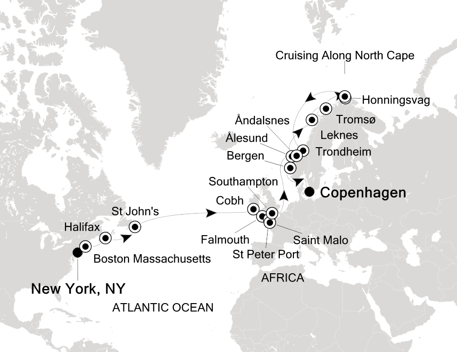 Visiting: New York (NY), Boston Massachusetts, Halifax (Nova...