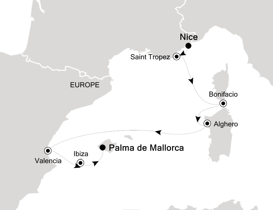 Cruise Map