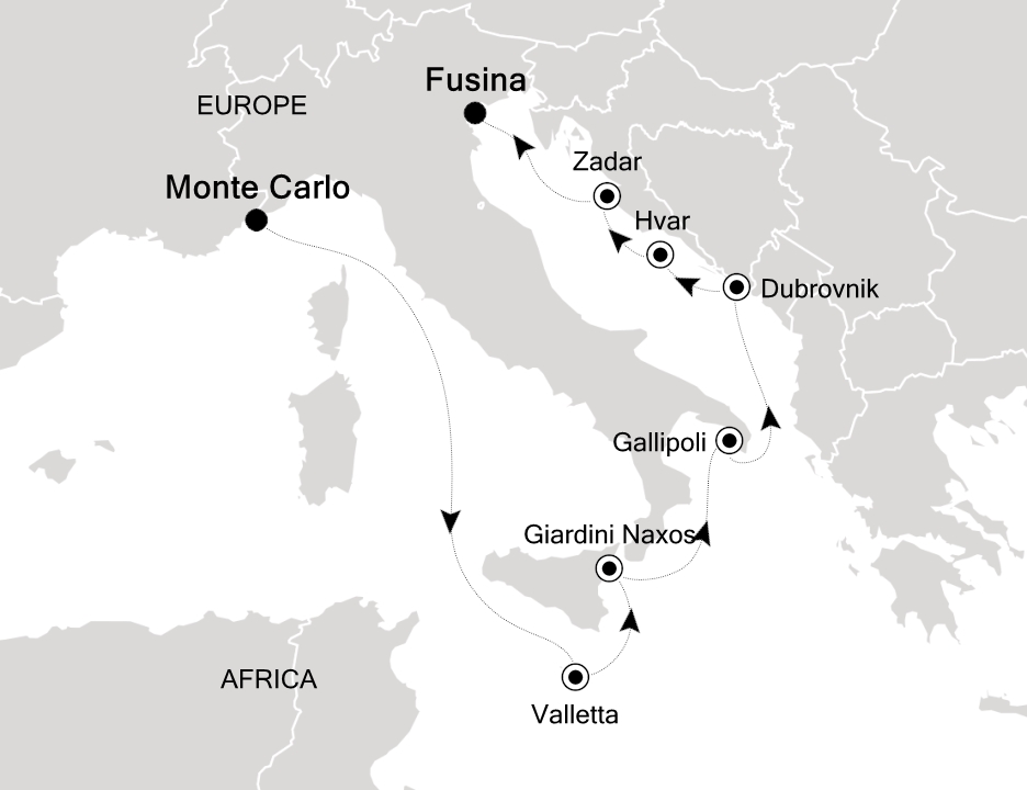 Cruise Map