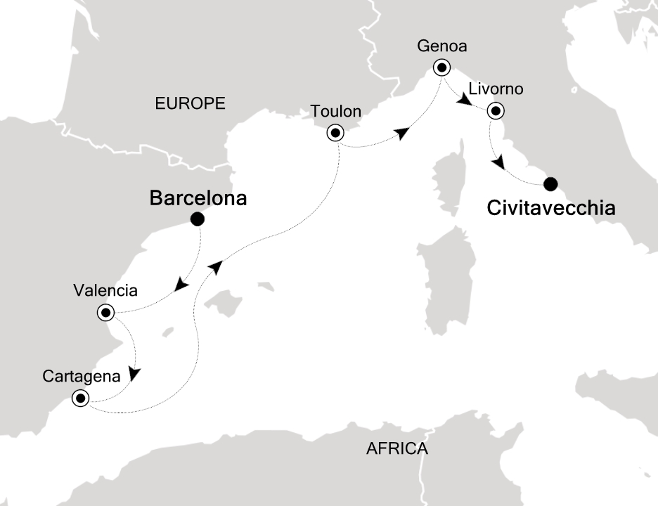 Cruise Map