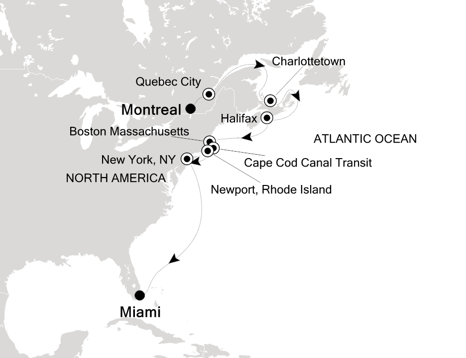 Cruise Map