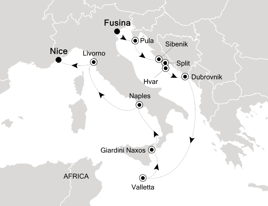 Cruise Map