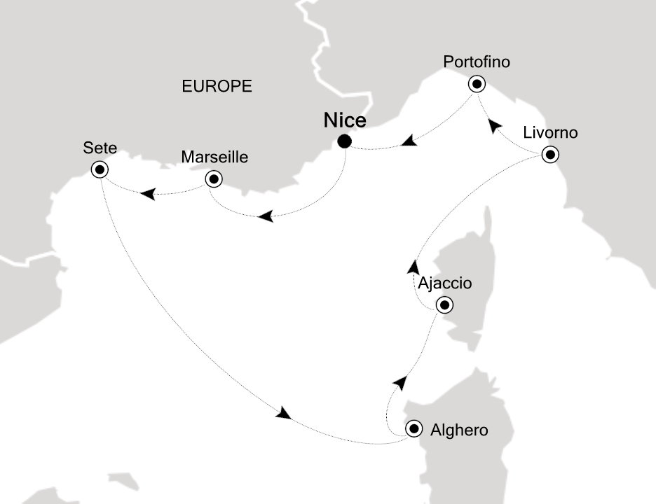 Cruise Map
