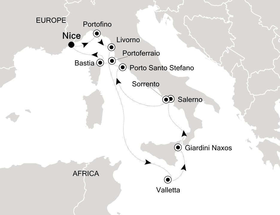 Cruise Map