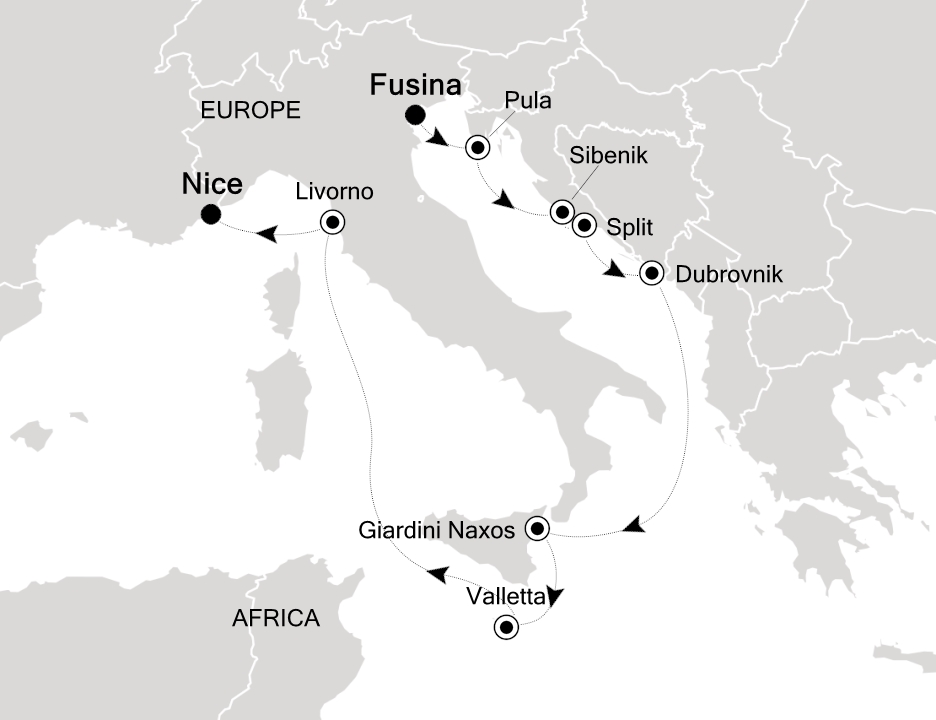 Cruise Map