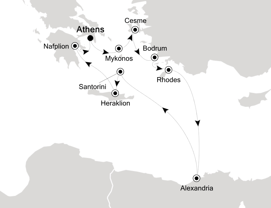 Cruise Map