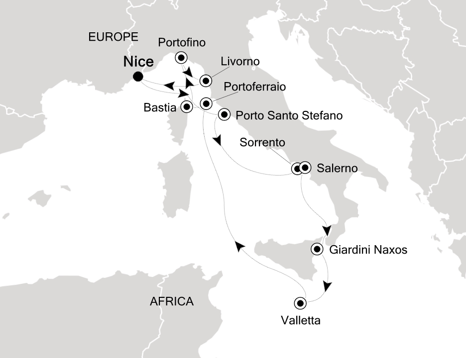 Cruise Map