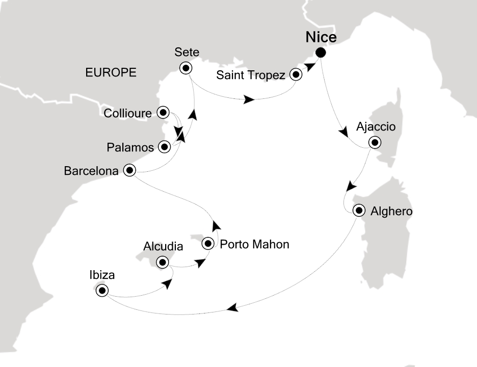 Cruise Map