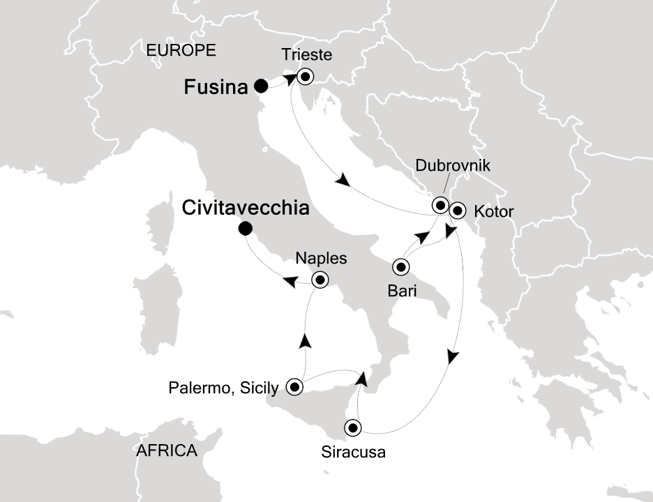 Cruise Map