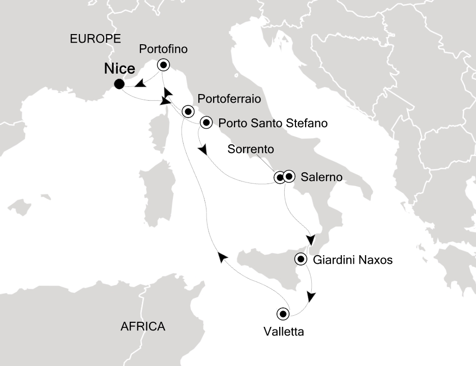 Cruise Map