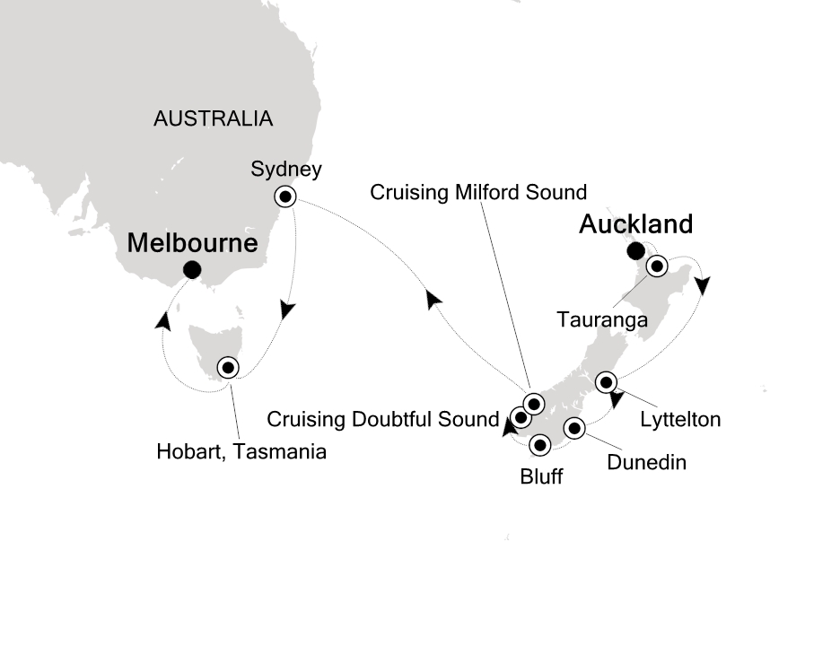 Cruise Map