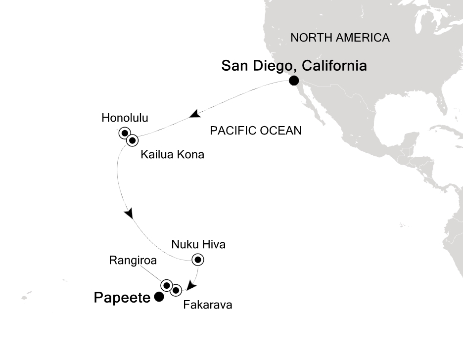 Cruise Map