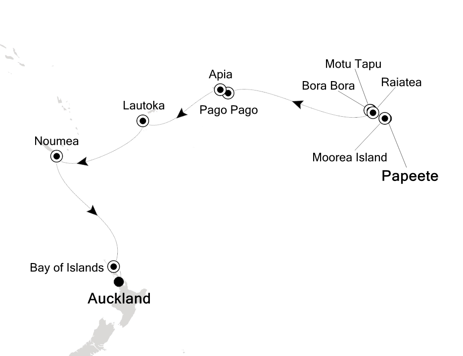 Cruise Map